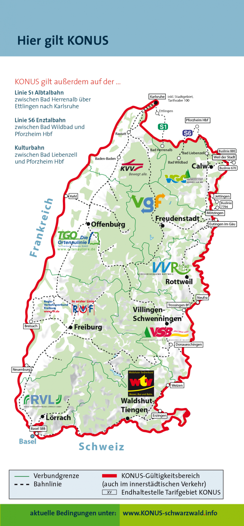 Konus - Freie Fahrt mit Bus & Bahn | Urlauben im Achertal